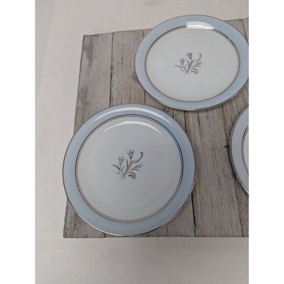 Set Of 4 Noritake Bluebell Bread Plates 5558 Fine China - Picture 2 of 5